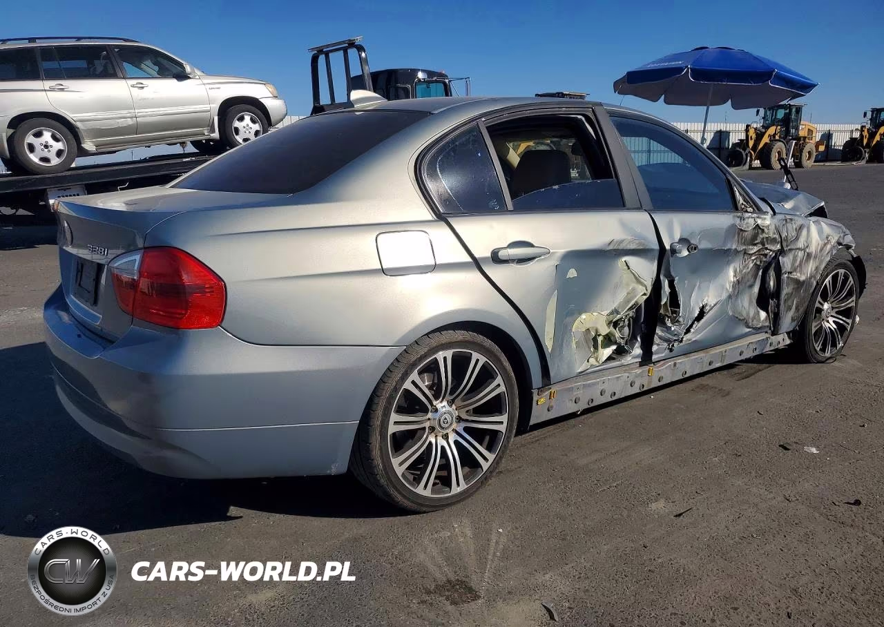 2007 BMW 328 I Sulev VIN:WBAVC535X7FZ73070 - 3