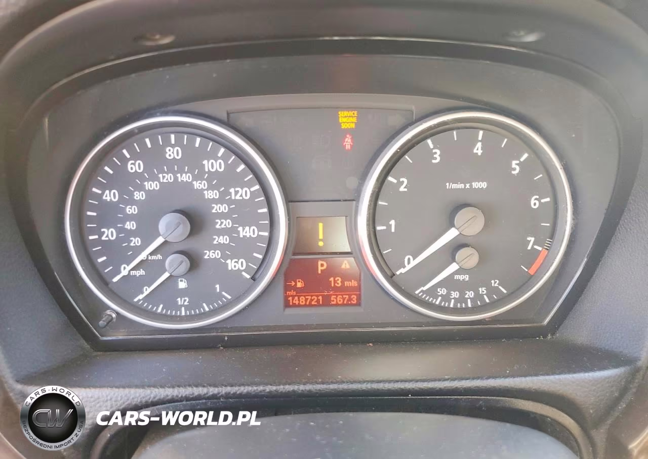 2007 BMW 328 I Sulev VIN:WBAVC535X7FZ73070 - 9