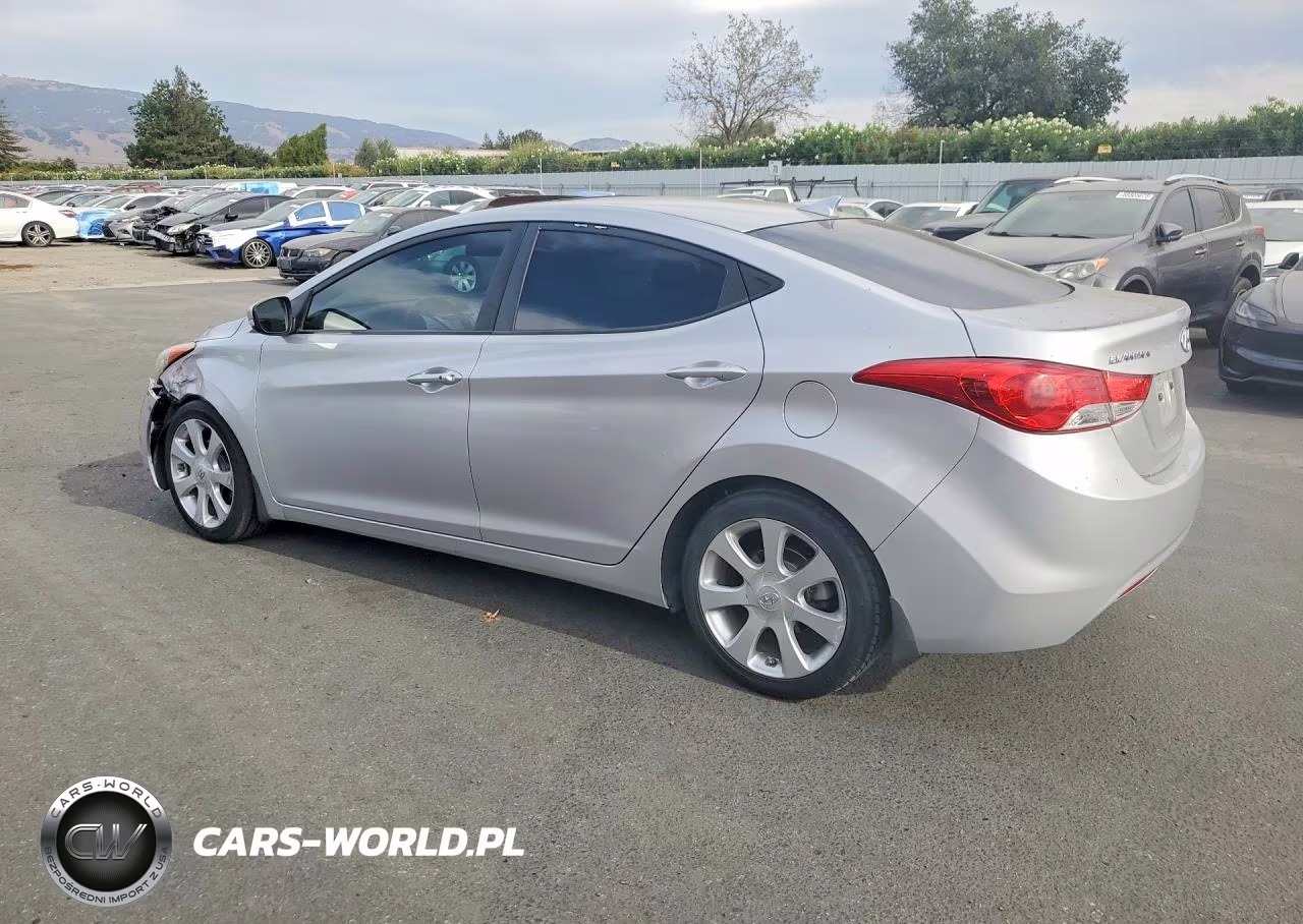 2013 Hyundai Elantra Limited VIN:KMHDH4AE6DU962468 - 2