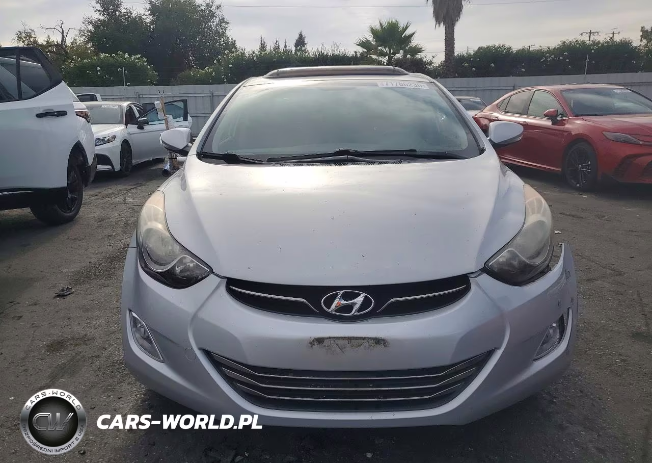 2013 Hyundai Elantra Limited VIN:KMHDH4AE6DU962468 - 5