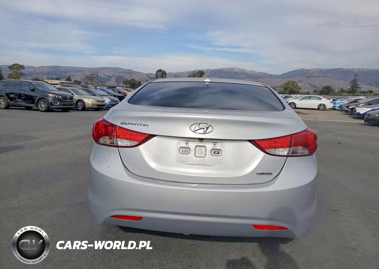 2013 Hyundai Elantra Limited VIN:KMHDH4AE6DU962468 - 6