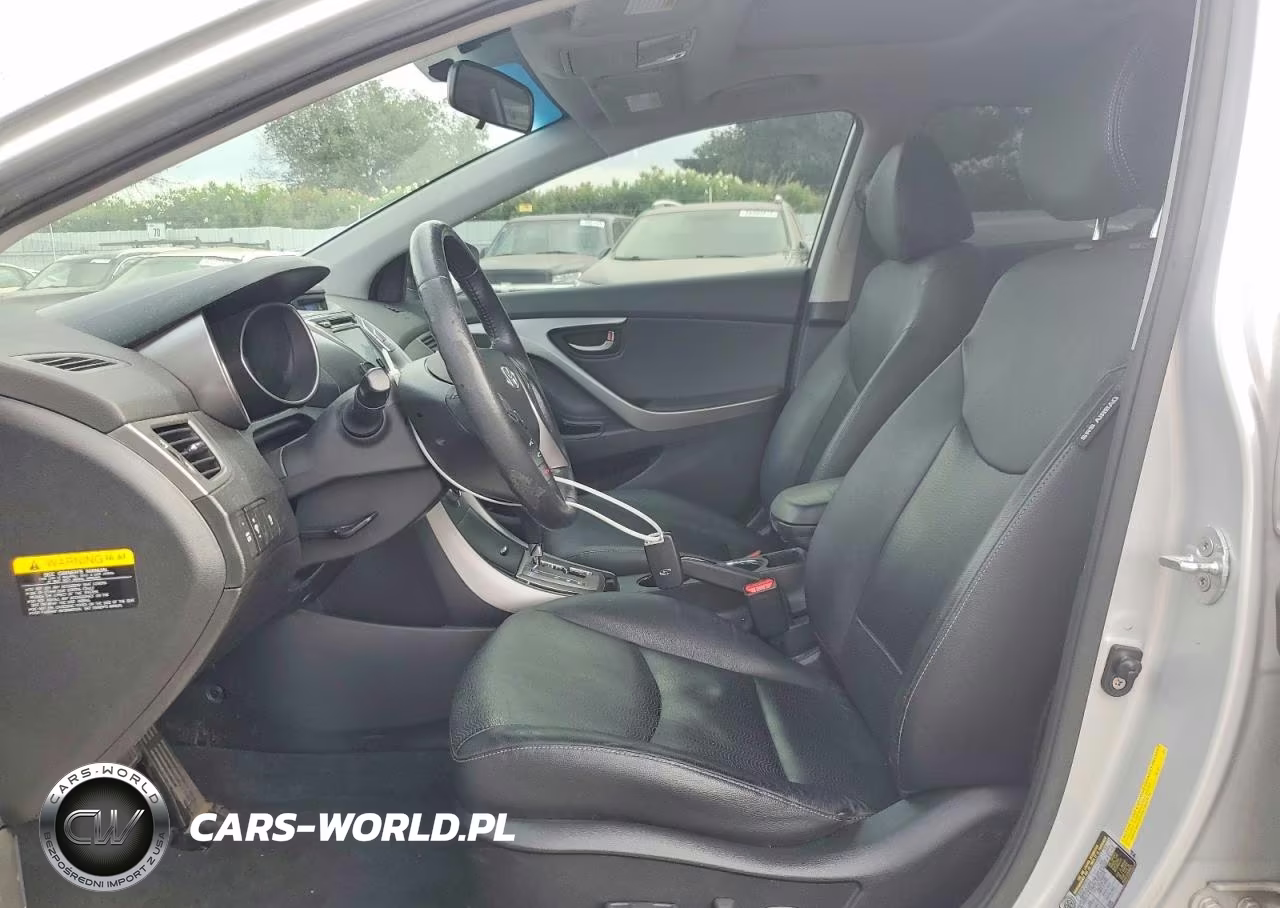 2013 Hyundai Elantra Limited VIN:KMHDH4AE6DU962468 - 7