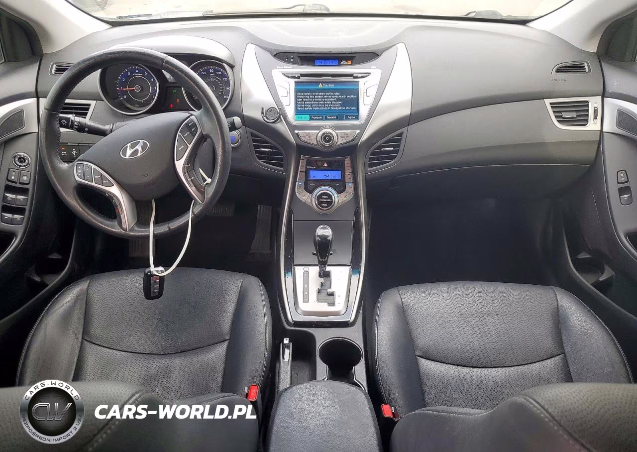2013 Hyundai Elantra Limited VIN:KMHDH4AE6DU962468 - 8