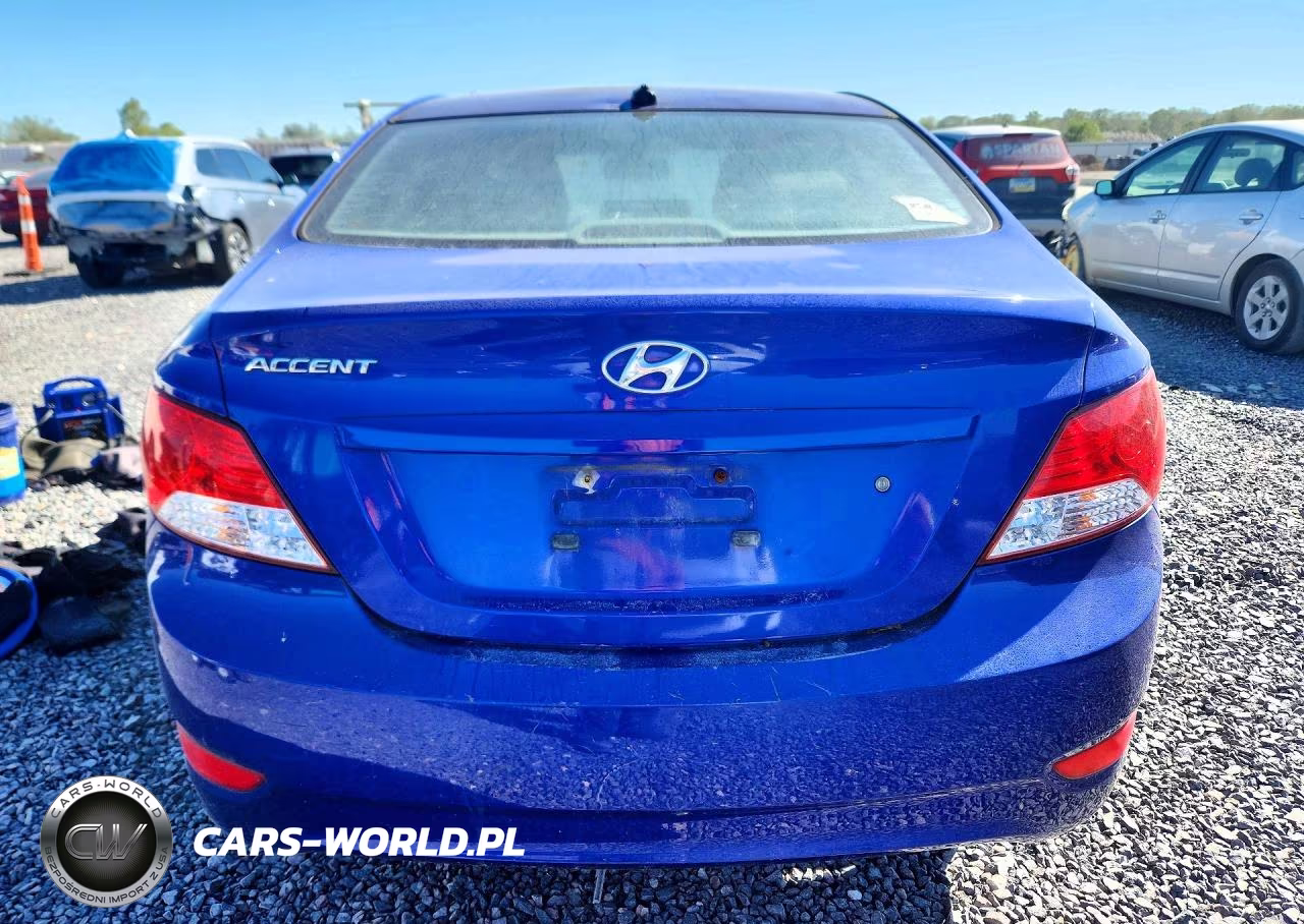 2012 Hyundai Accent Gls VIN:KMHCU4AE6CU181293 - 6