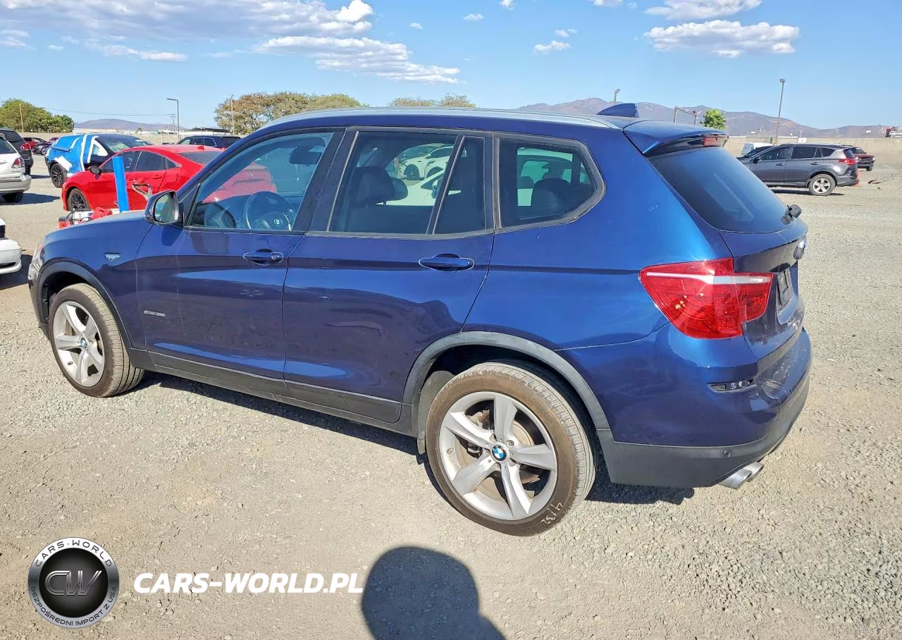 2017 BMW X3 Sdrive28I VIN:5UXWZ7C38H0X41828 - 2