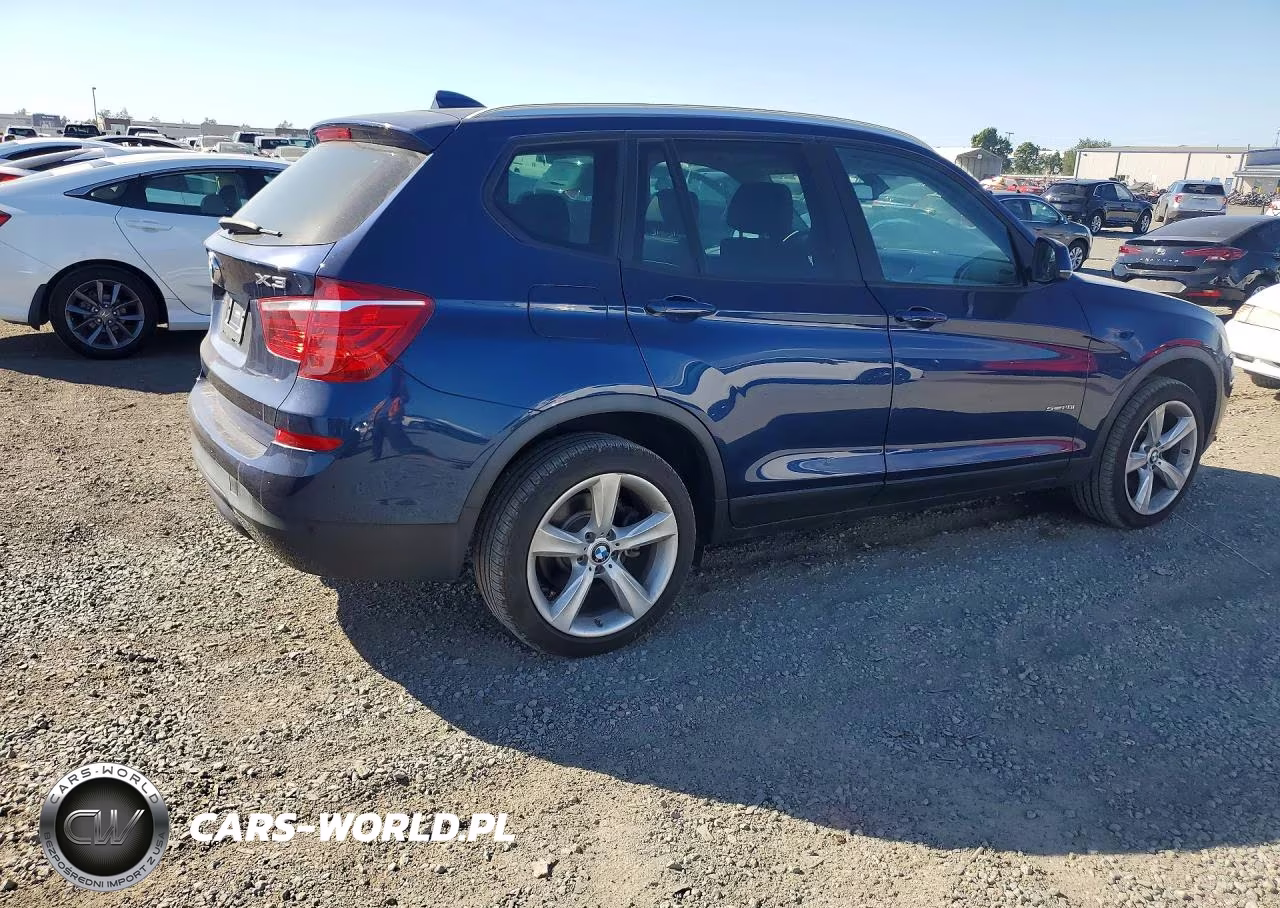2017 BMW X3 Sdrive28I VIN:5UXWZ7C38H0X41828 - 3