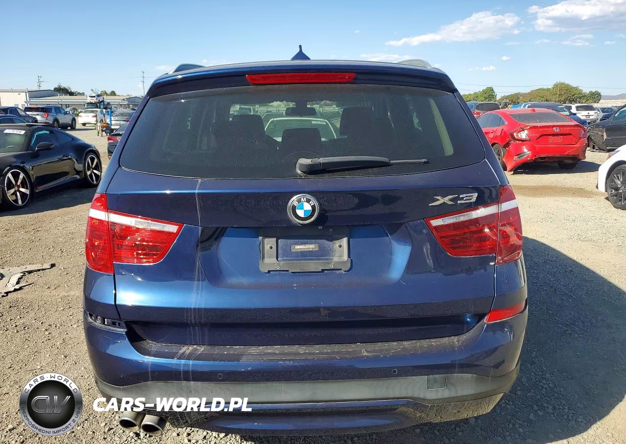 2017 BMW X3 Sdrive28I VIN:5UXWZ7C38H0X41828 - 6
