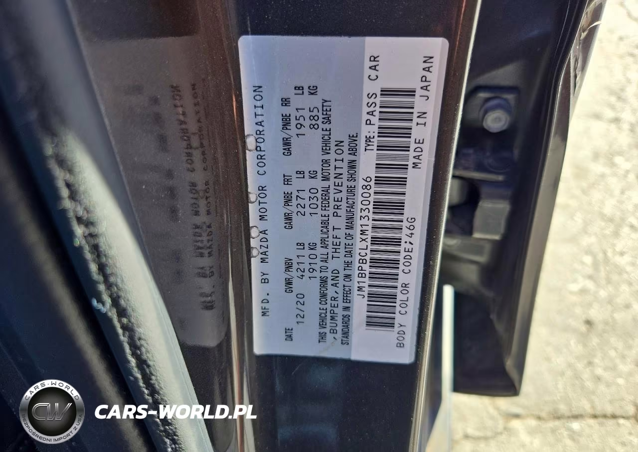 2021 Mazda 3 Preferred VIN:JM1BPBCLXM1330086 - 12