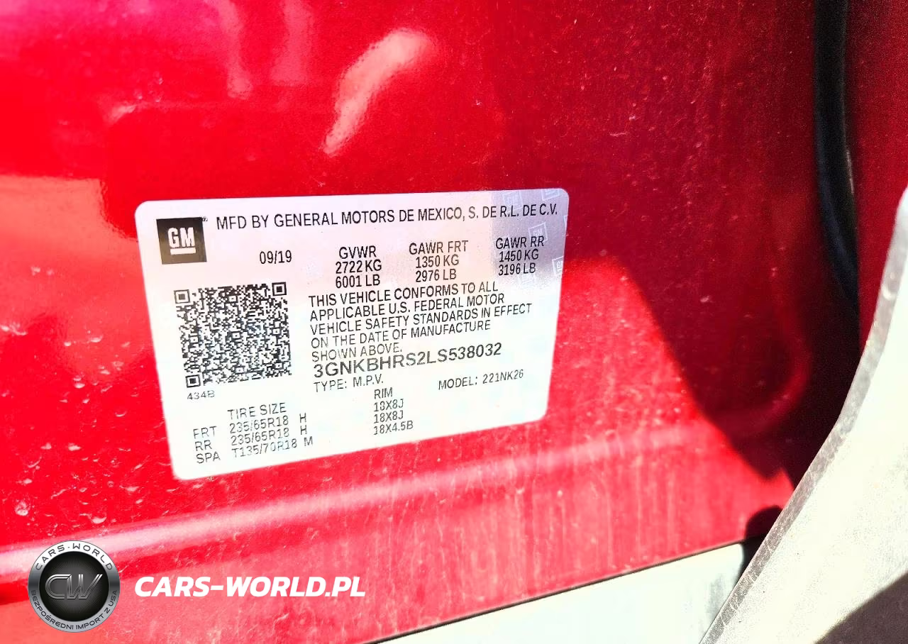 2020 Chevrolet Blazer 2Lt VIN:3GNKBHRS2LS538032 - 13