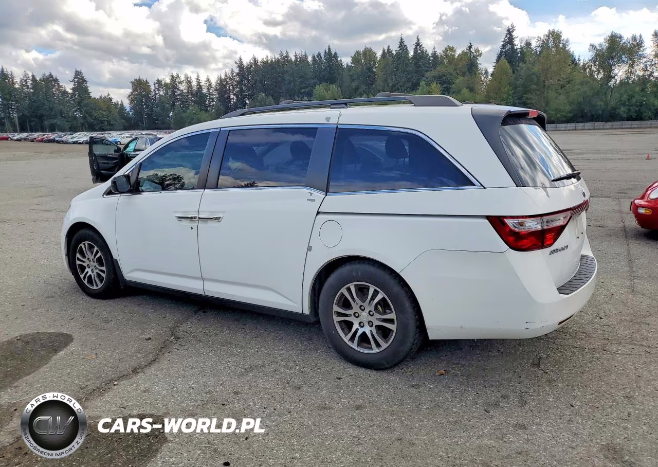 2012 Honda Odyssey Exl VIN:5FNRL5H62CB001774 - 2