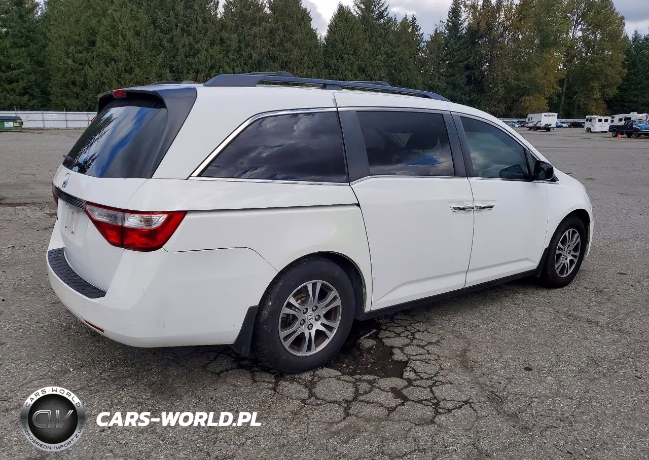 2012 Honda Odyssey Exl VIN:5FNRL5H62CB001774 - 3