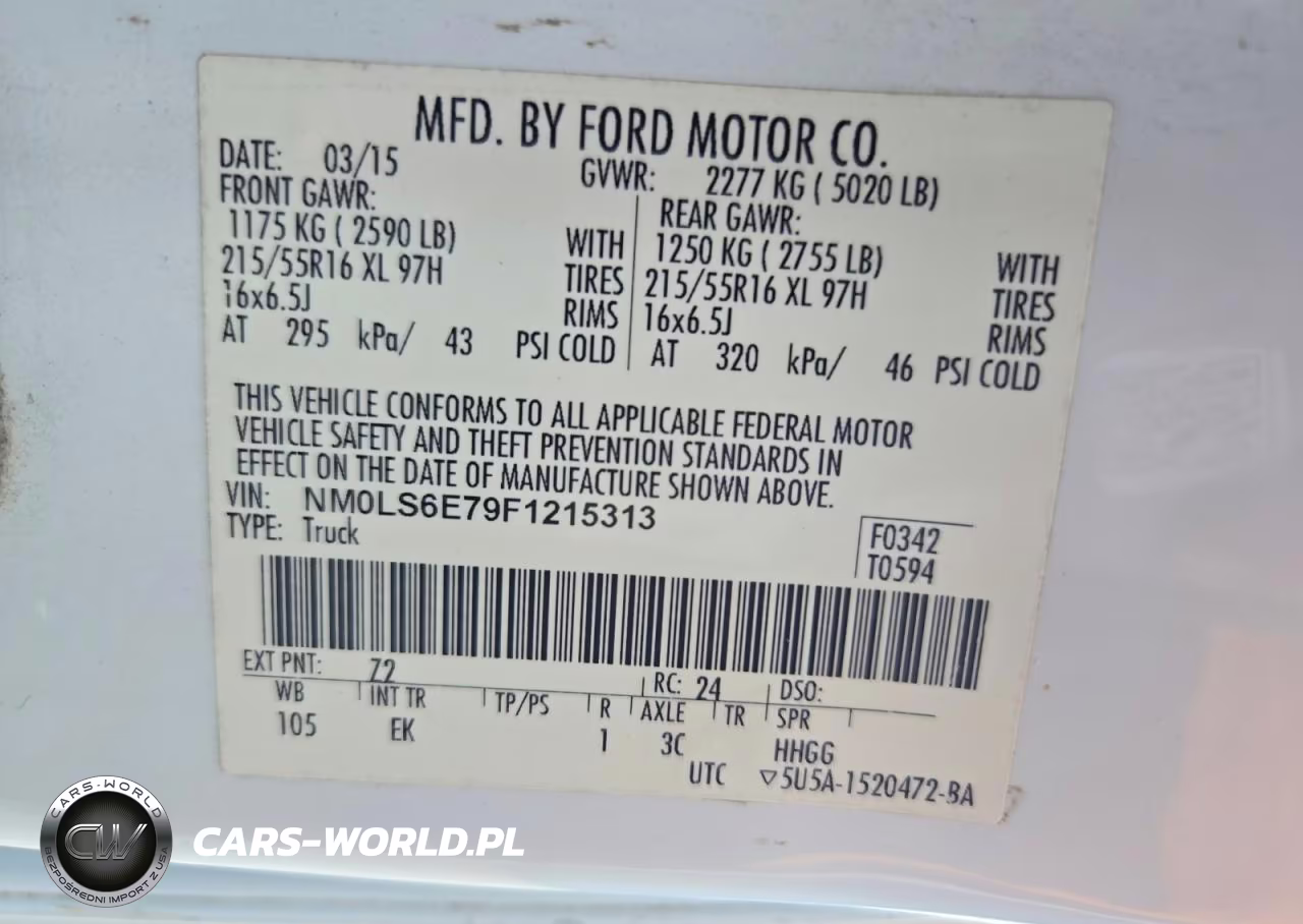 2015 Ford Transit Connect Xl VIN:NM0LS6E79F1215313 - 14