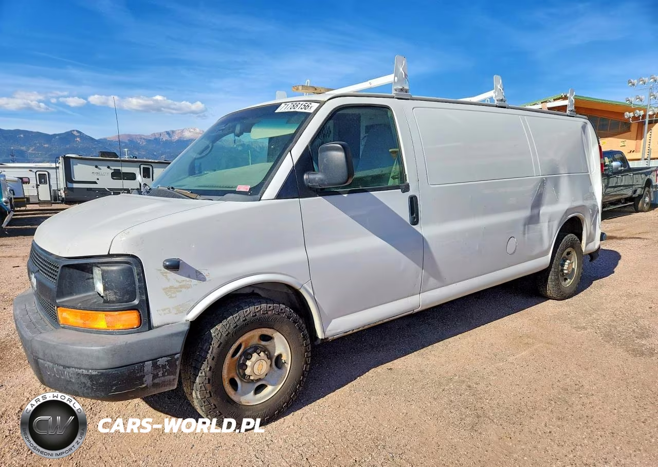 2013 Chevrolet Express 2500 Cargo Delivery Van VIN:1GCWGGCA9D1155889 - 1