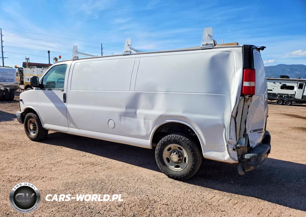 2013 Chevrolet Express 2500 Cargo Delivery Van VIN:1GCWGGCA9D1155889 - 2