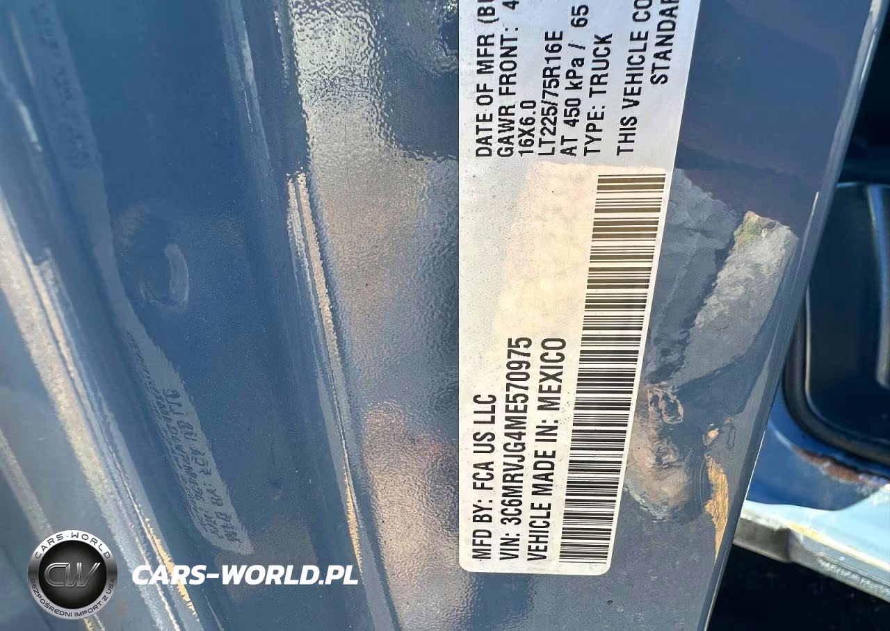 2021 Ram Promaster 3500 3500 High VIN:3C6MRVJG4ME570975 - 10