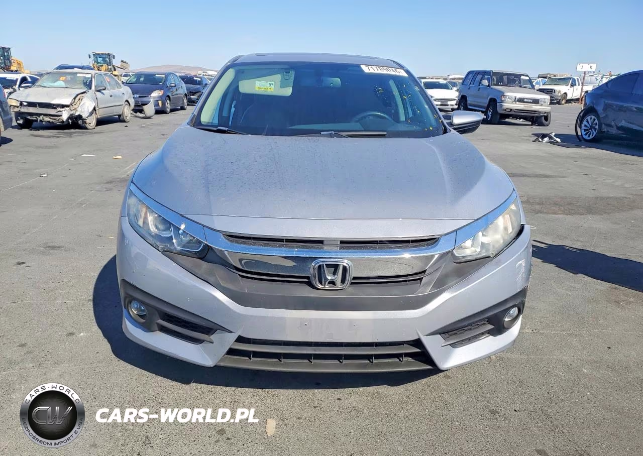 2016 Honda Civic Exl VIN:19XFC1F7XGE206553 - 5