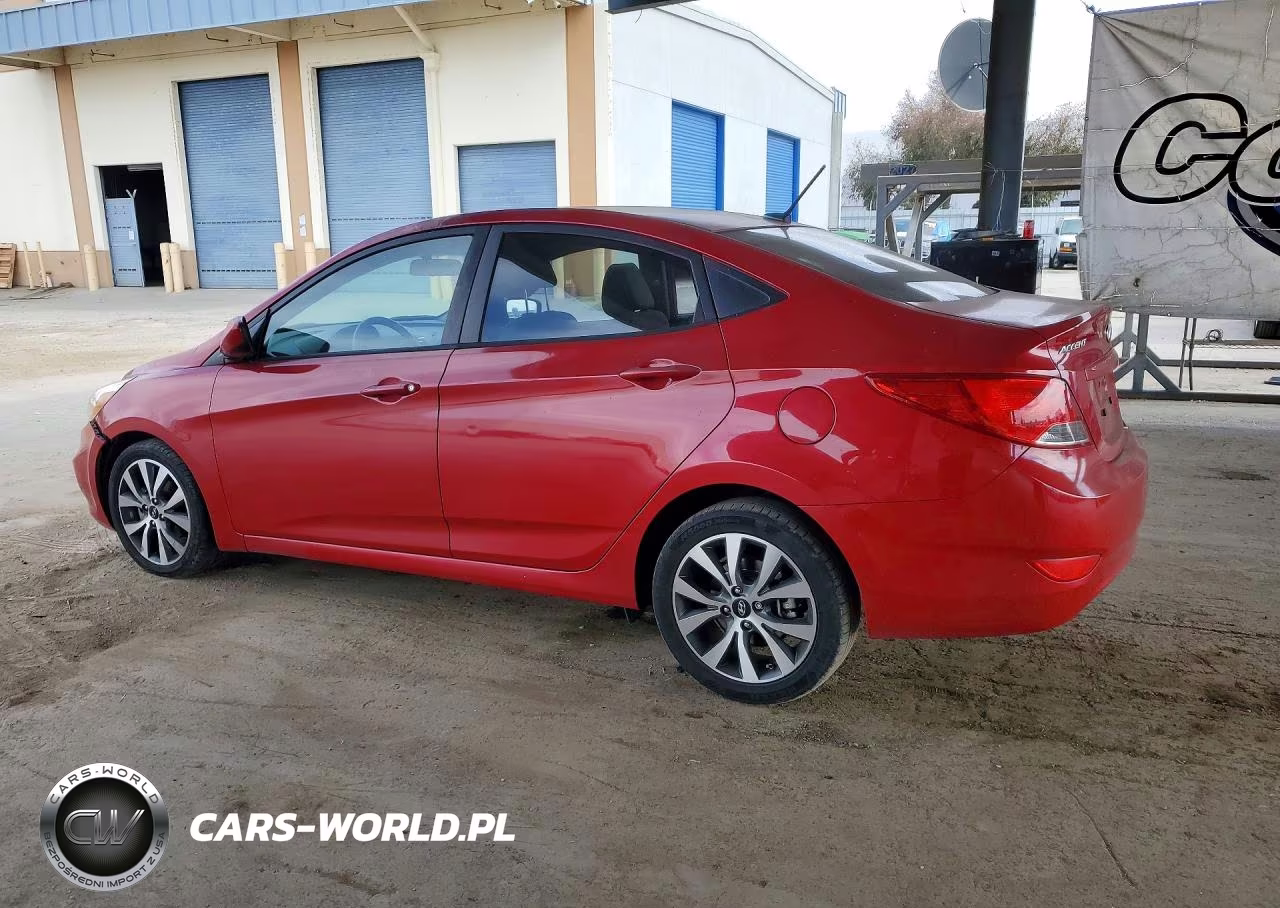 2015 Hyundai Accent Gls VIN:KMHCU4AE4FU907818 - 2