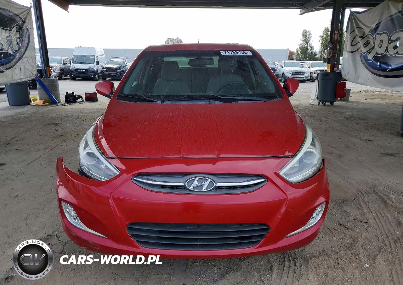 2015 Hyundai Accent Gls VIN:KMHCU4AE4FU907818 - 5
