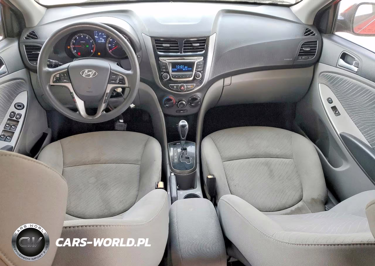 2015 Hyundai Accent Gls VIN:KMHCU4AE4FU907818 - 8