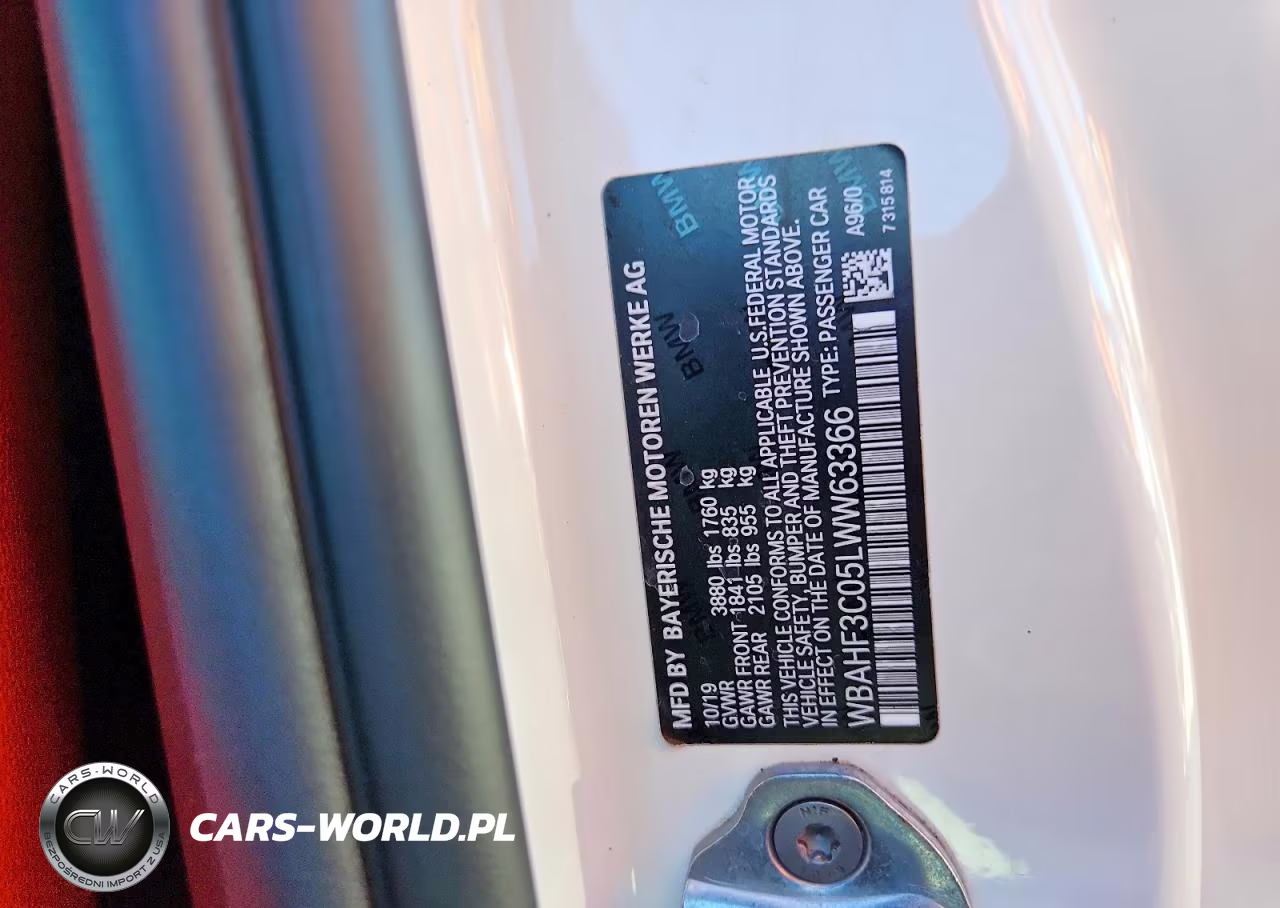 2020 BMW Z4 Sdrive30I VIN:WBAHF3C05LWW63366 - 12