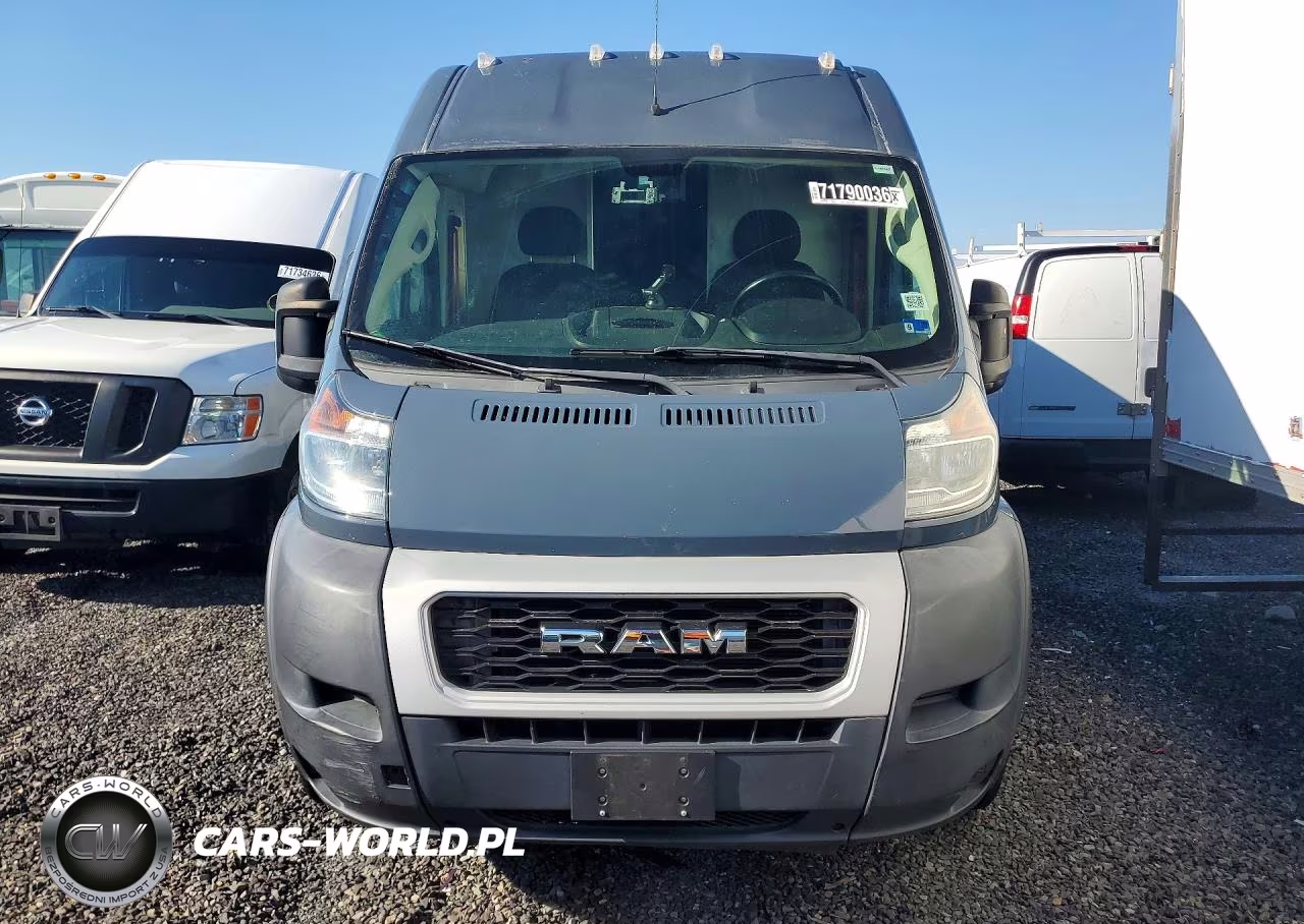 2020 Ram Promaster 3500 Vf Delivery Van VIN:3C6URVJG3LE139882 - 5