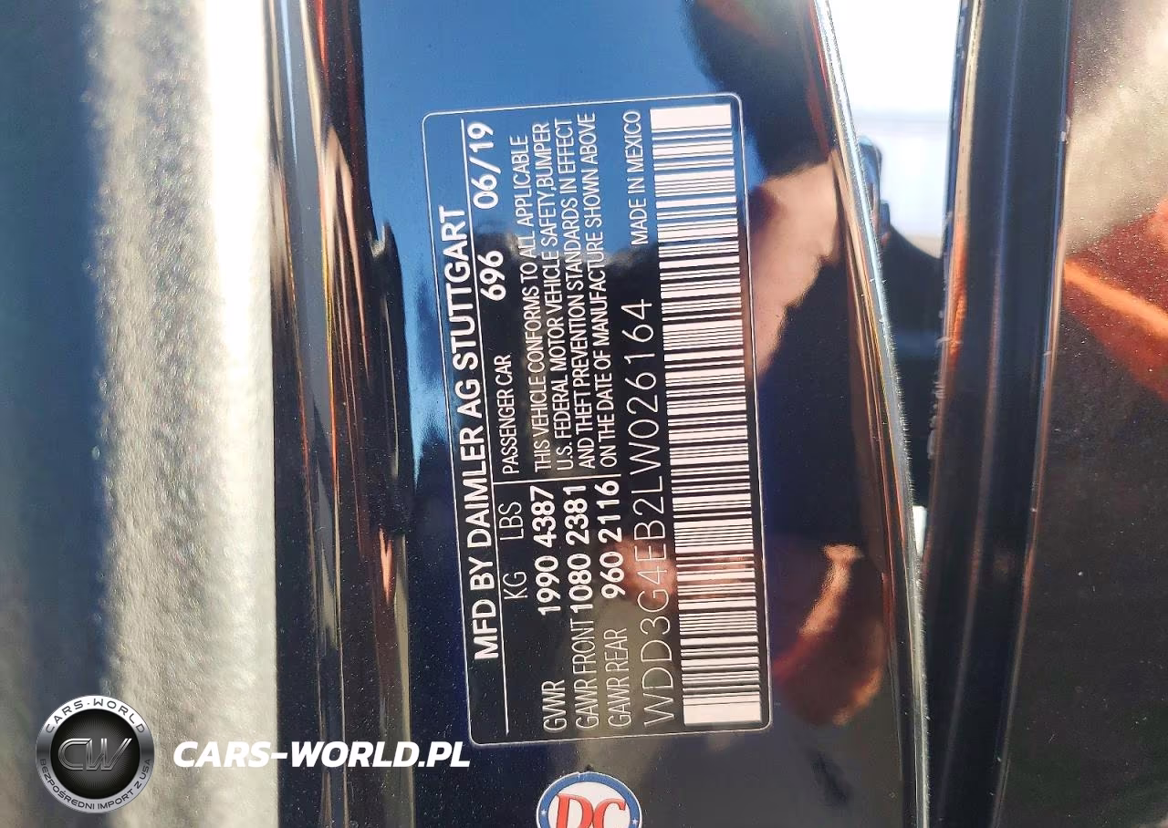 2020 Mercedes-Benz A 220 VIN:WDD3G4EB2LW026164 - 12