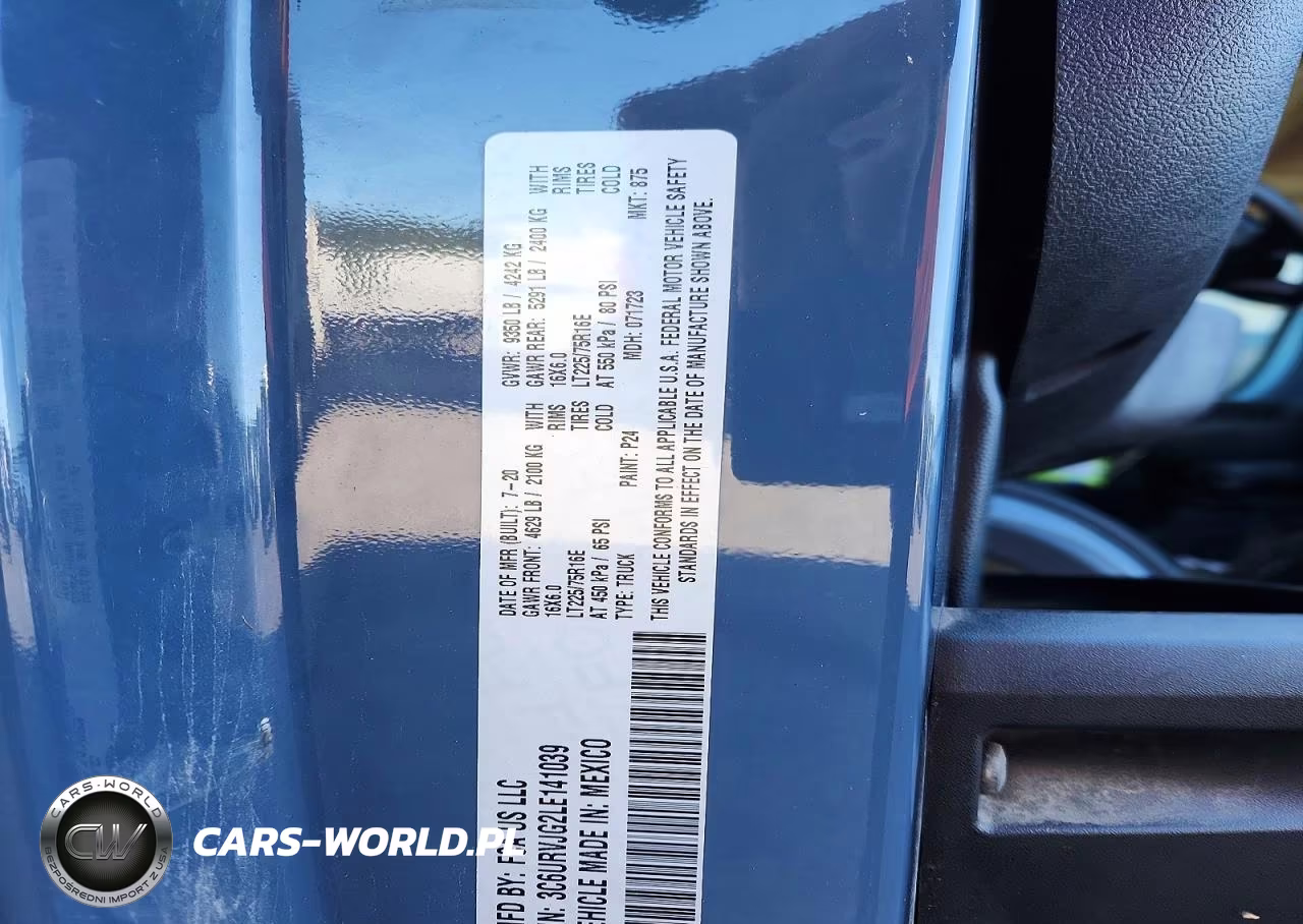 2020 Ram Promaster 3500 Vf Delivery Van VIN:3C6URVJG2LE141039 - 13