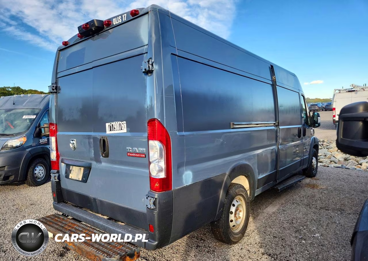 2020 Ram Promaster 3500 Vf Delivery Van VIN:3C6URVJG2LE141039 - 3