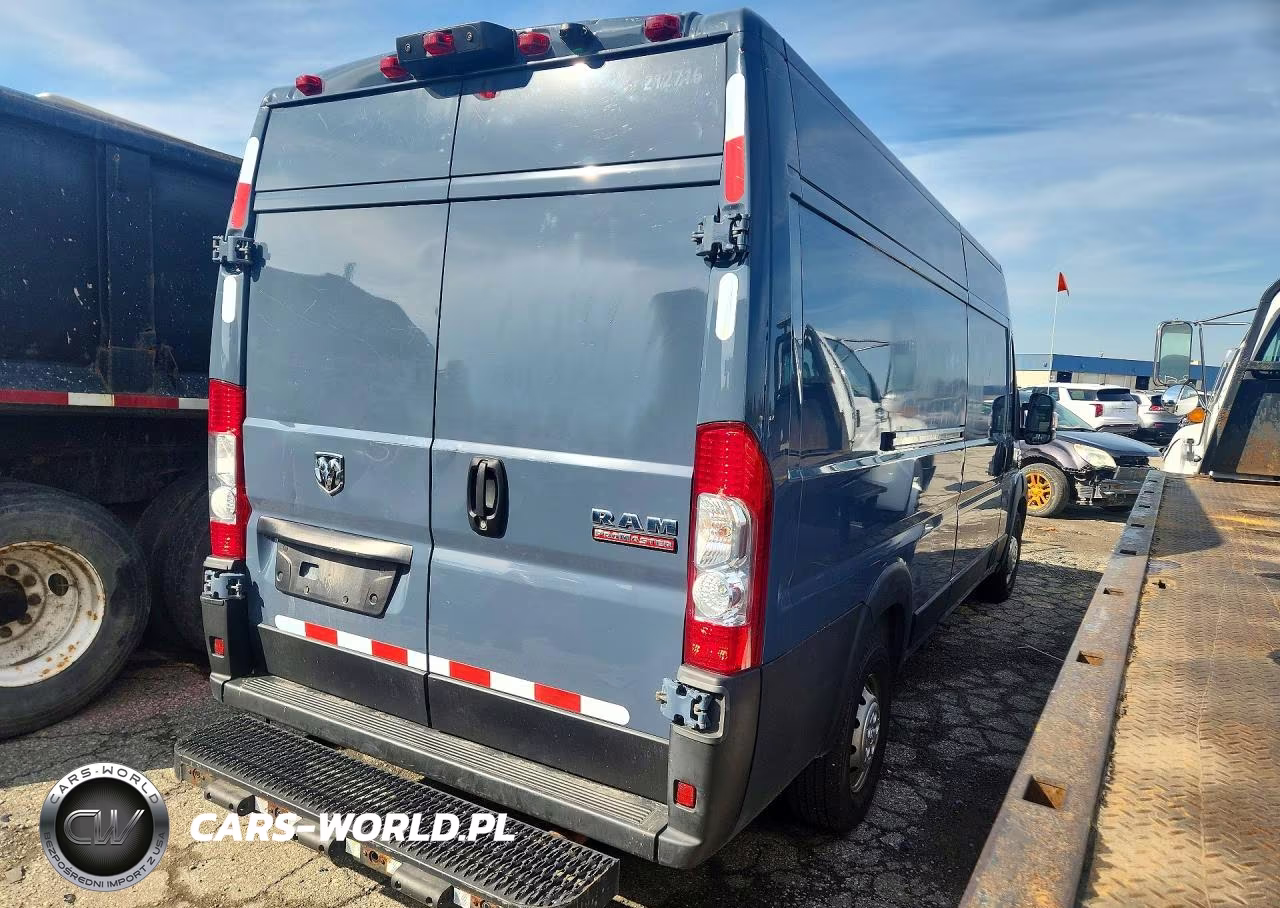 2021 Ram Promaster 3500 Delivery Van VIN:3C6MRVJG7ME545102 - 3