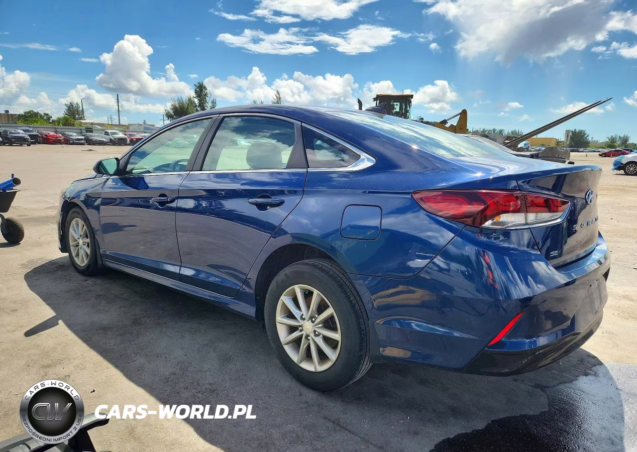 HYUNDAI SONATA VIN:5NPE24AFXKH732443 - 2