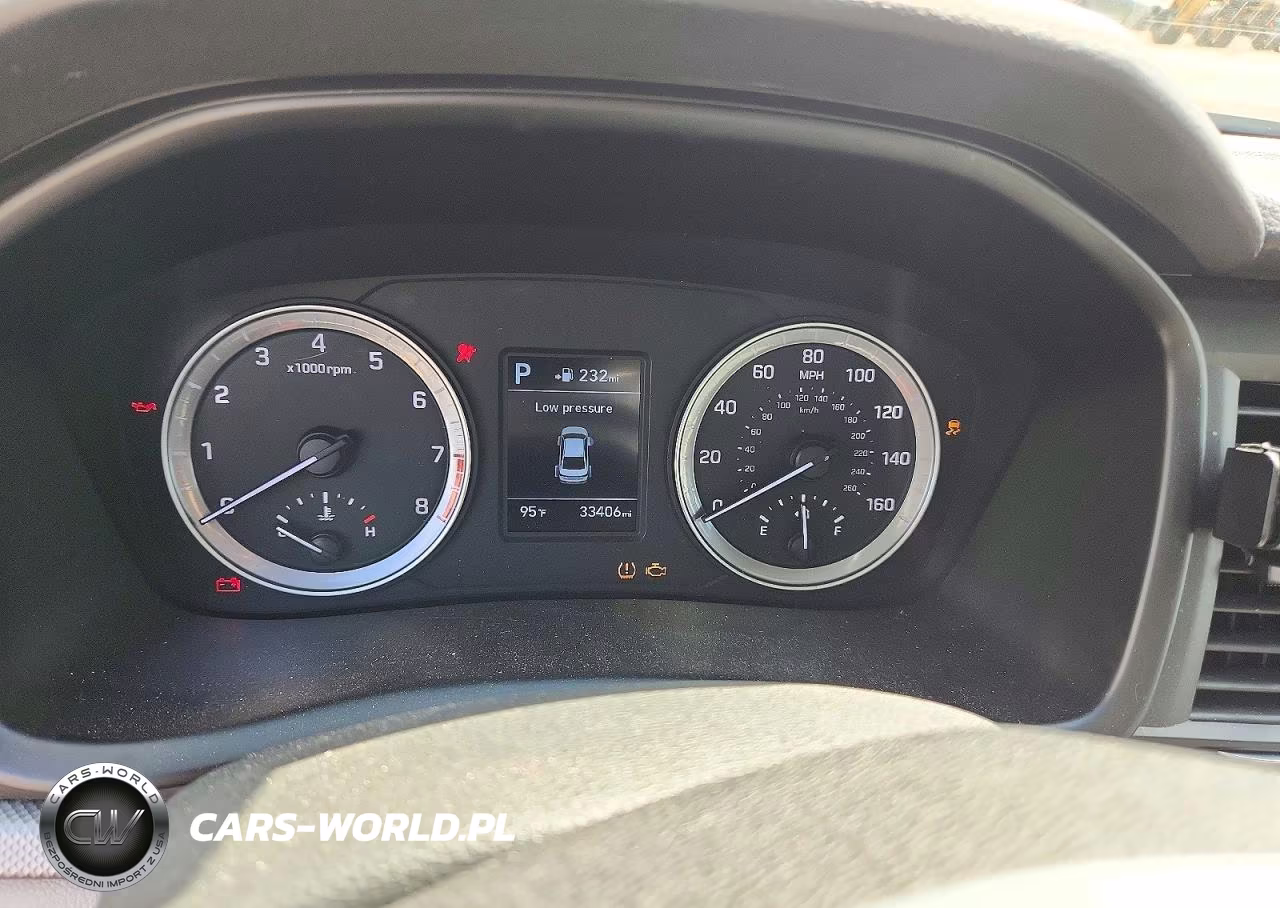 HYUNDAI SONATA VIN:5NPE24AFXKH732443 - 9