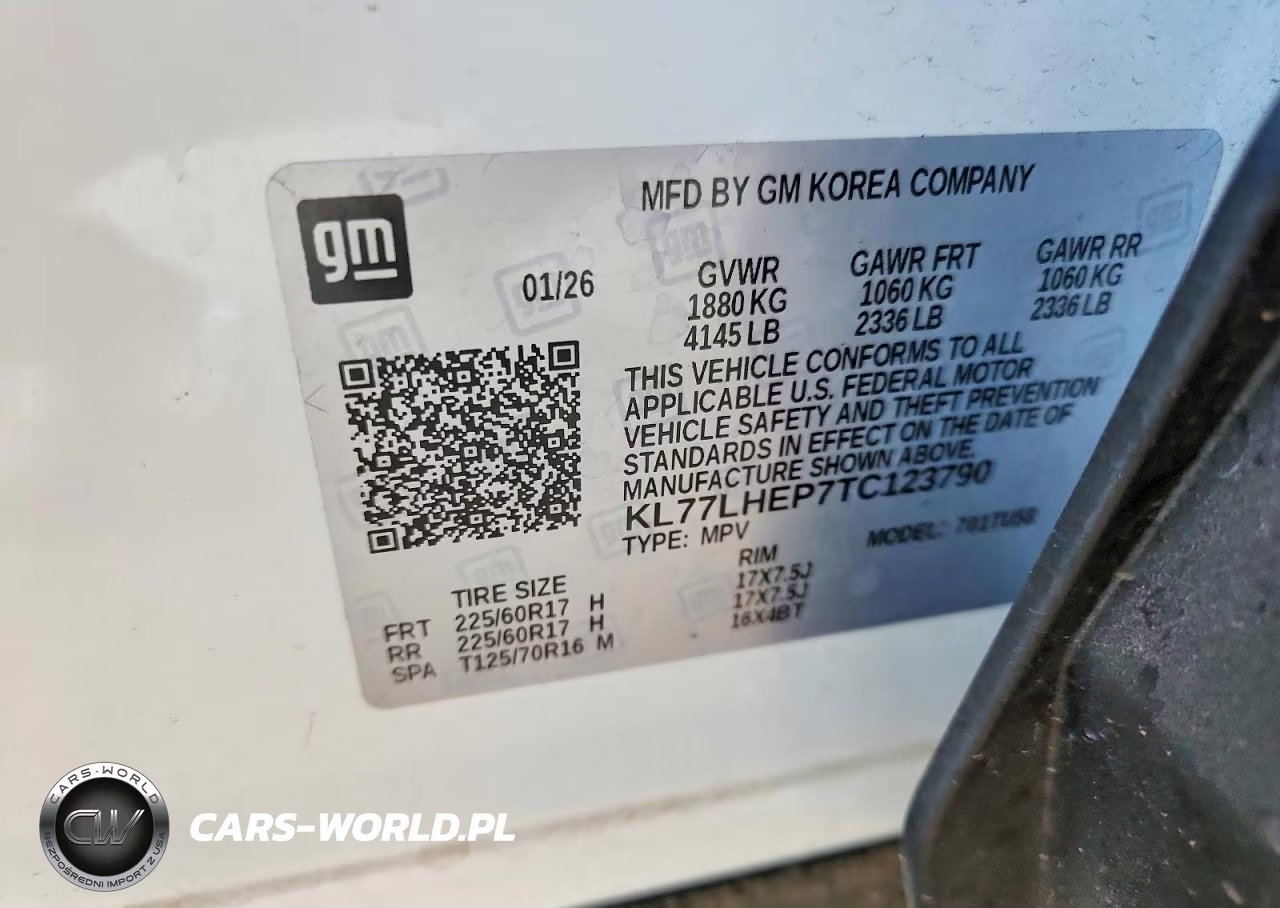 2026 Chevrolet Trax 1Lt VIN:KL77LHEP7TC123790 - 14