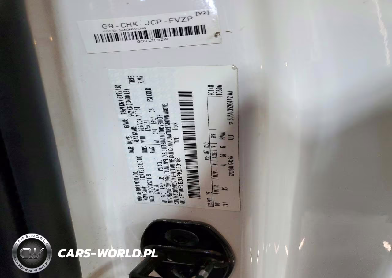 2023 Ford F150 VIN:1FTMF1EB9PKE30186 - 13