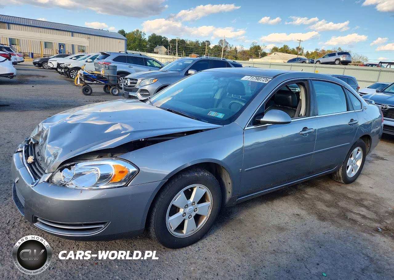 2008 Chevrolet Impala Lt VIN:2G1WT58N089212938 - 1