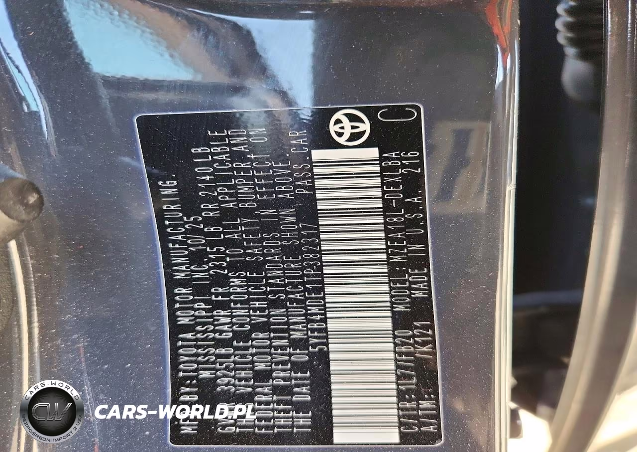 2026 Toyota Corolla Le VIN:5YFB4MDE1TP382317 - 12