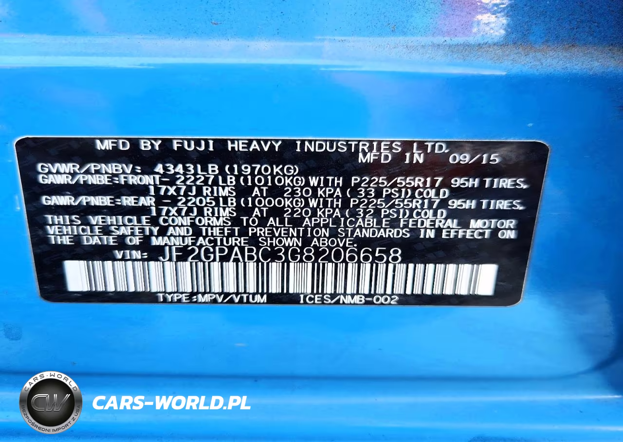 2016 Subaru Crosstrek Premium VIN:JF2GPABC3G8206658 - 13