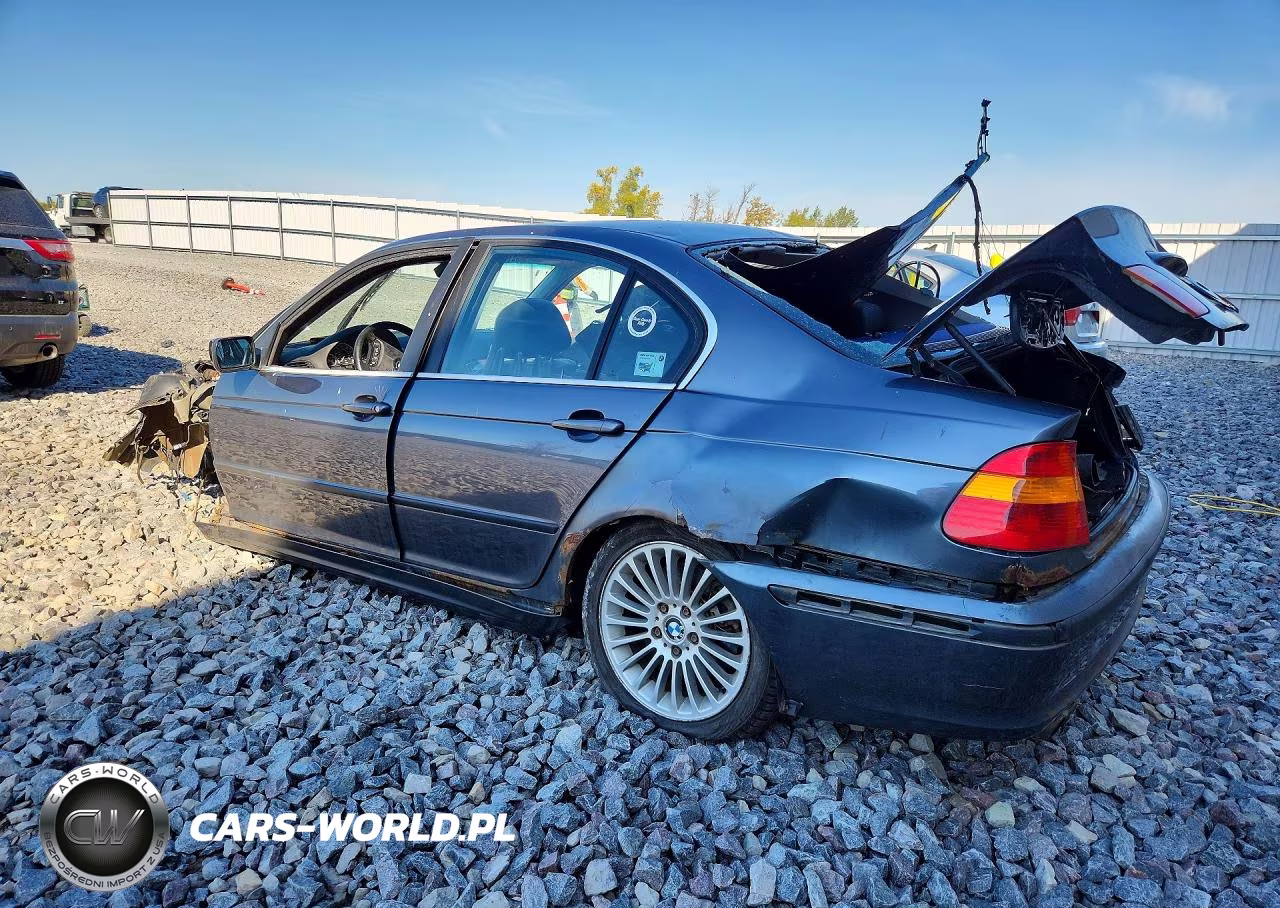 2002 BMW 330 Xi VIN:WBAEW53422PG08905 - 2