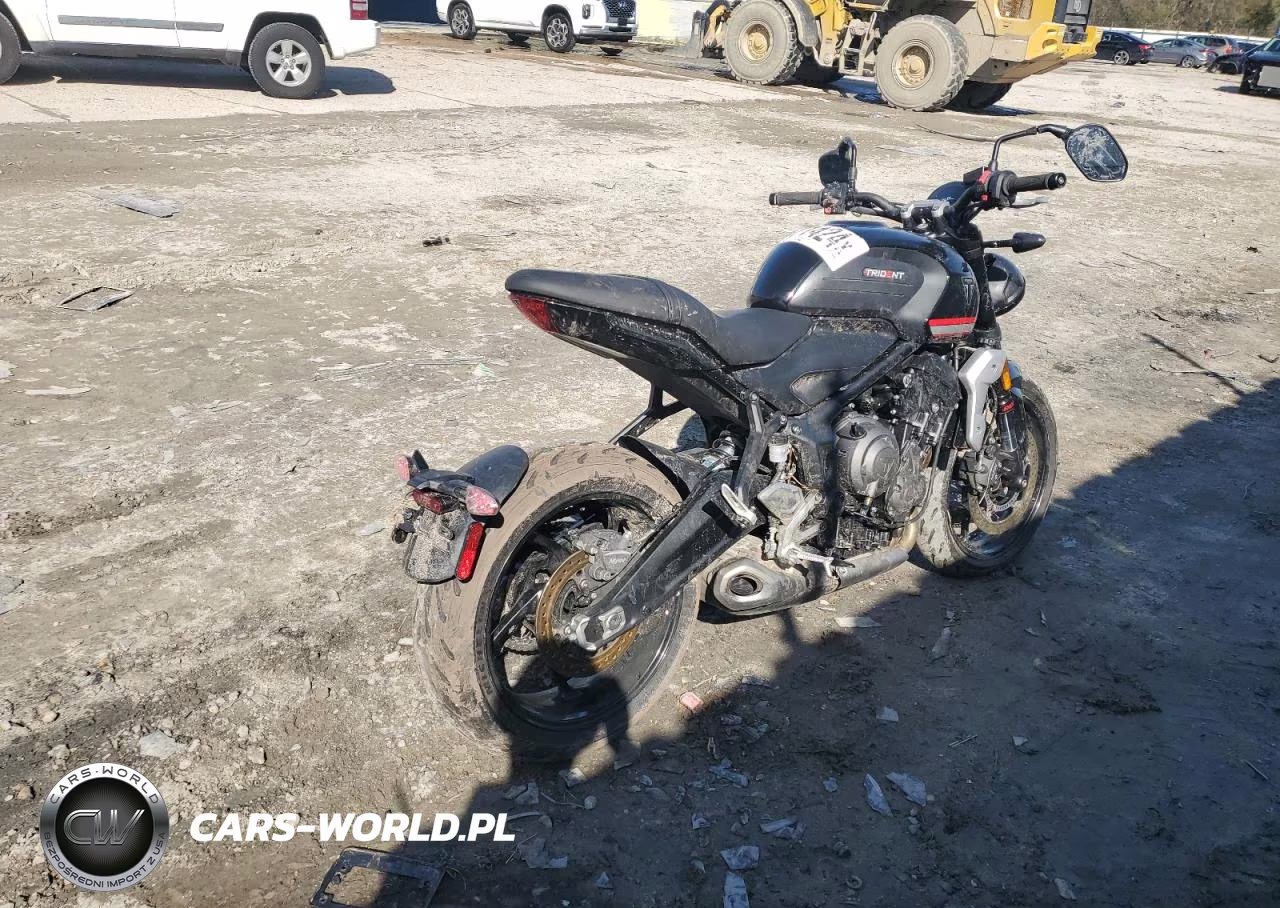 2023 Triumph Motorcycle Trident 660 VIN:SMTL10UL7PTBG2408 - 4
