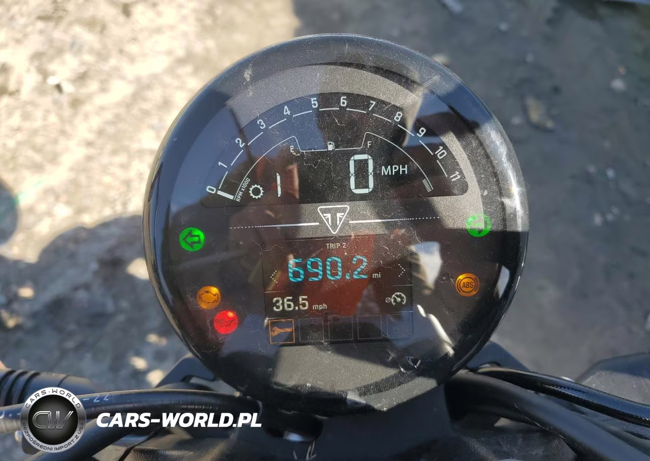 2023 Triumph Motorcycle Trident 660 VIN:SMTL10UL7PTBG2408 - 8