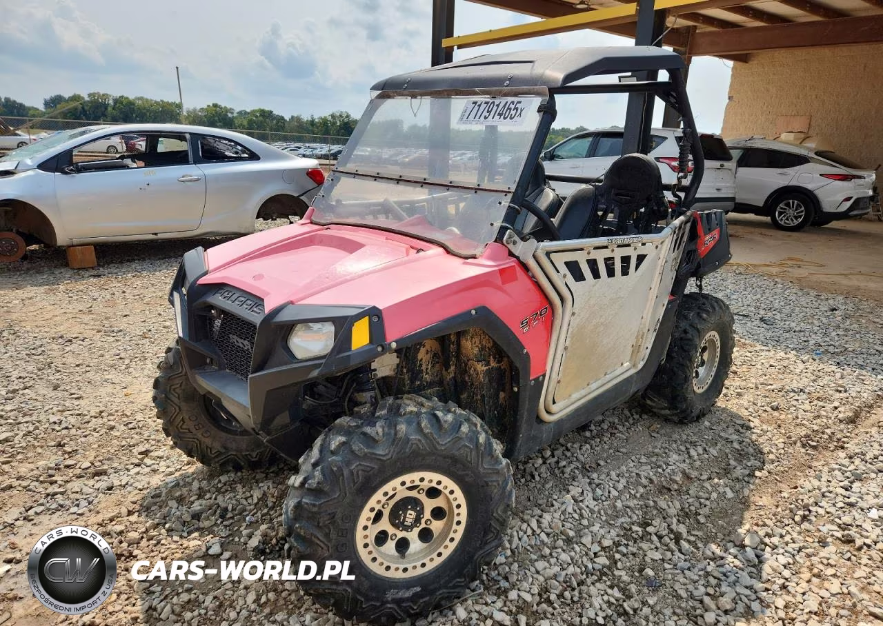 2012 Polaris Ranger Rzr 570 VIN:4XAVH57A6CB584141 - 2