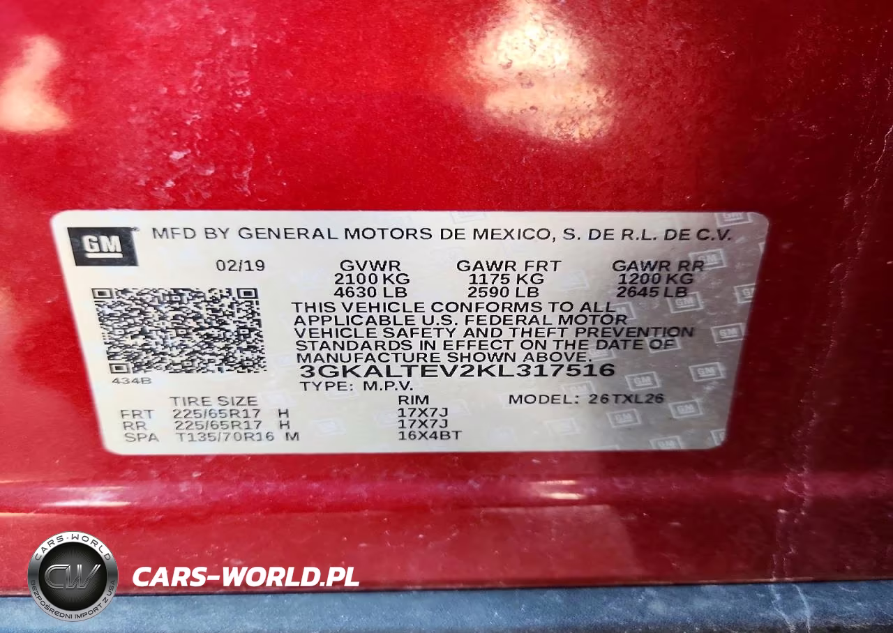 2019 GMC Terrain Sle VIN:3GKALTEV2KL317516 - 13
