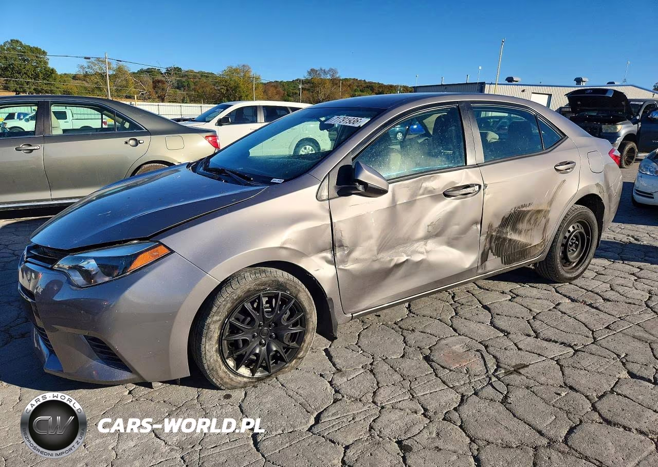 2016 Toyota Corolla Le VIN:2T1BURHE4GC648538 - 1