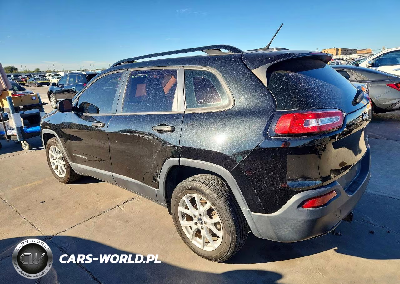 2015 Jeep Cherokee Sport VIN:1C4PJLAB8FW660628 - 2