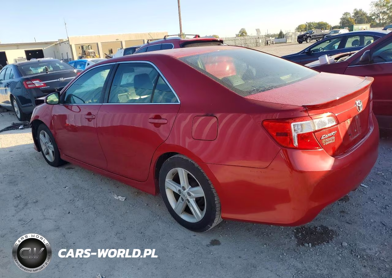 2014 Toyota Camry Se VIN:4T1BF1FK2EU837365 - 2