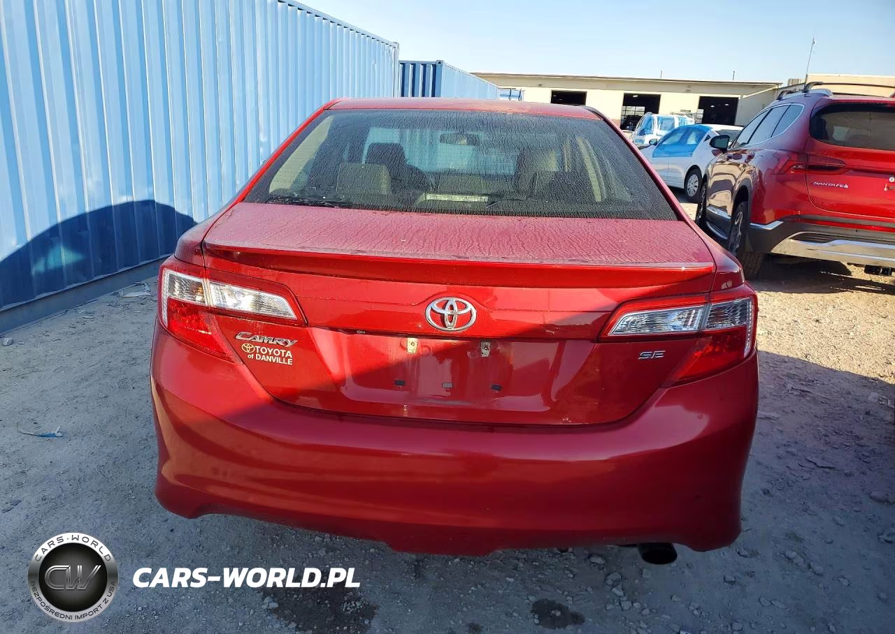 2014 Toyota Camry Se VIN:4T1BF1FK2EU837365 - 6
