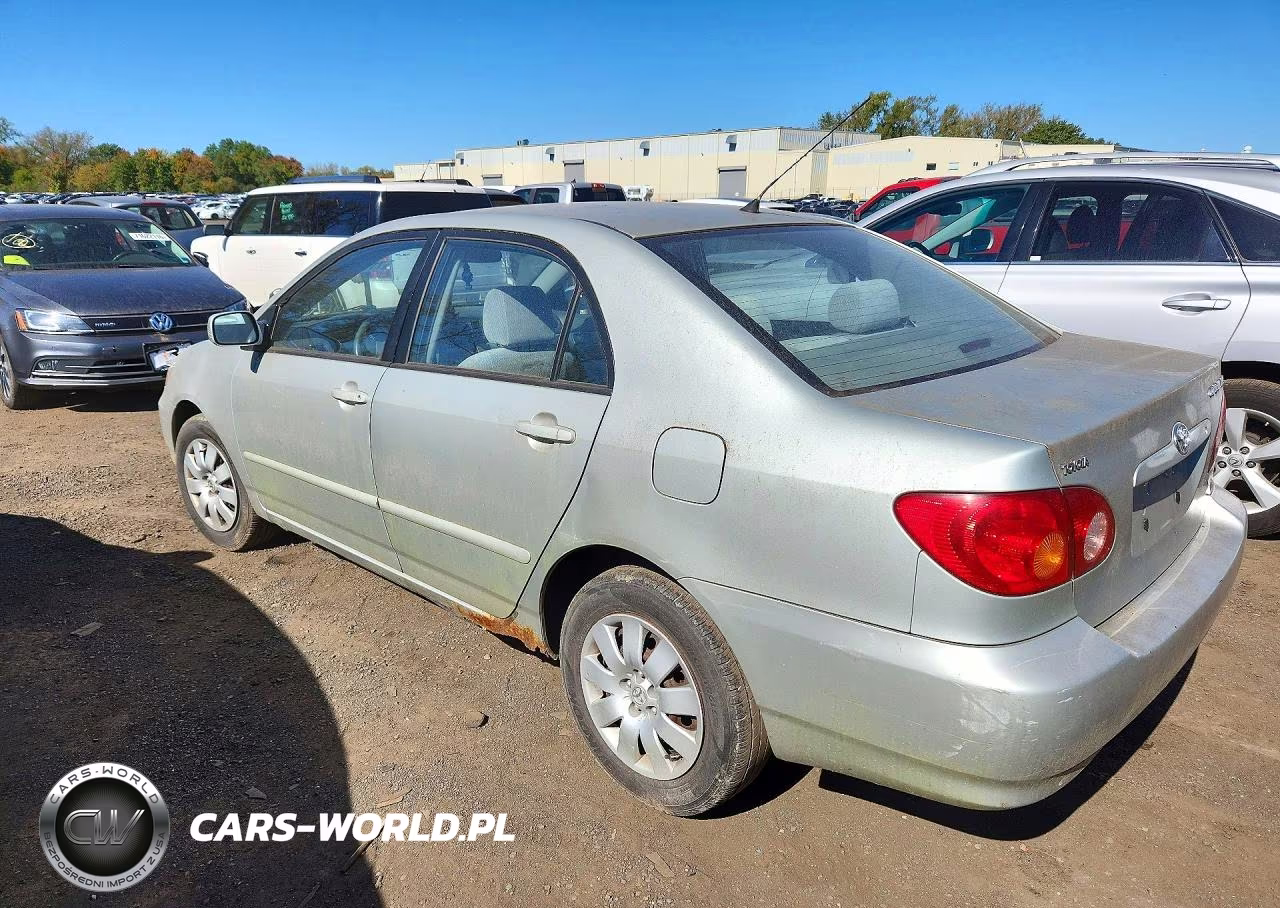 2003 Toyota Corolla Le VIN:2T1BR32E23C006742 - 2