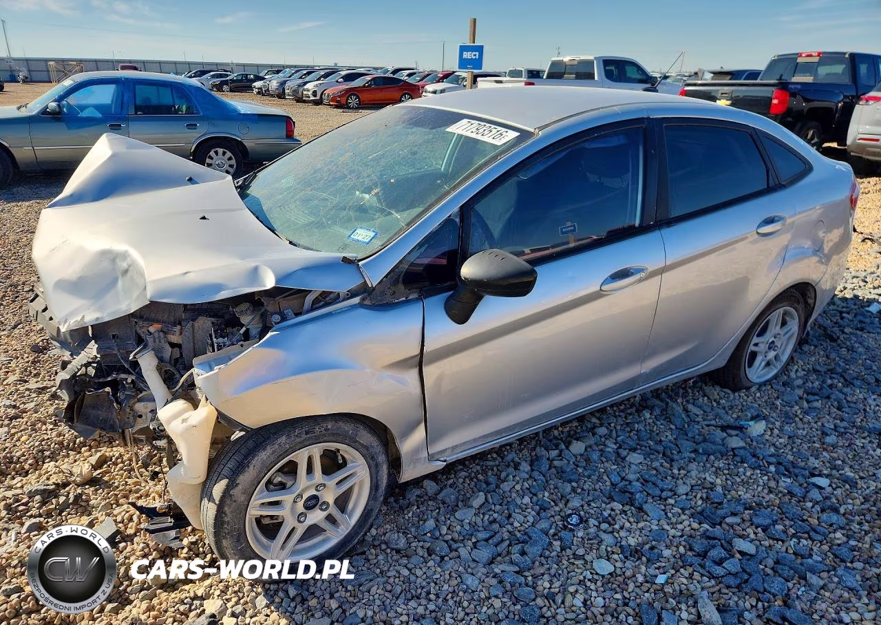 2017 Ford Fiesta Se VIN:3FADP4BJ1HM102304 - 1