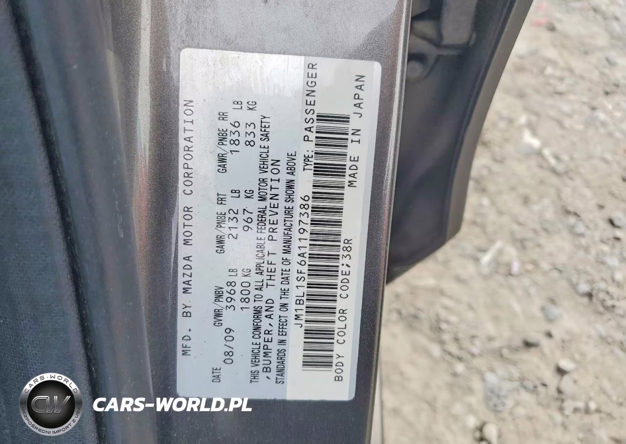 2010 Mazda 3 I VIN:JM1BL1SF6A1197386 - 12