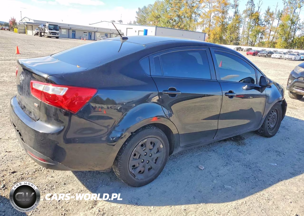 2013 Kia Rio Lx VIN:KNADM4A32D6256971 - 3