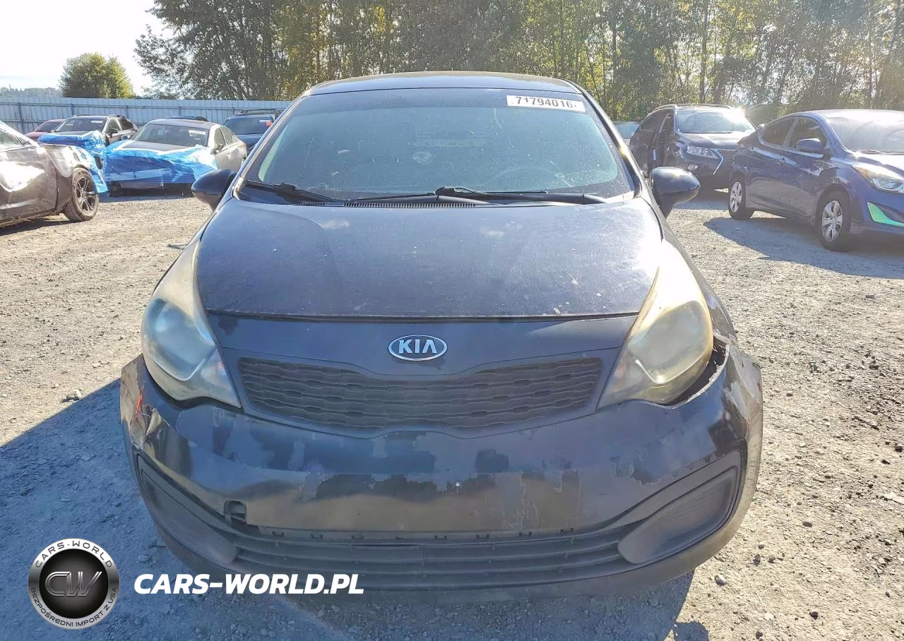 2013 Kia Rio Lx VIN:KNADM4A32D6256971 - 5